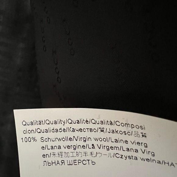 HUGO by Hugo Boss Dinner Jacket - Jet Black, lightweight - Picture 6 of 9